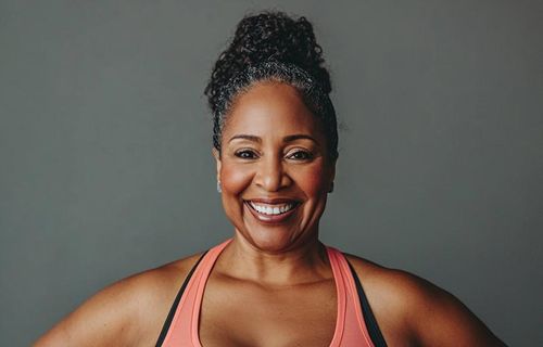 Smiling woman
